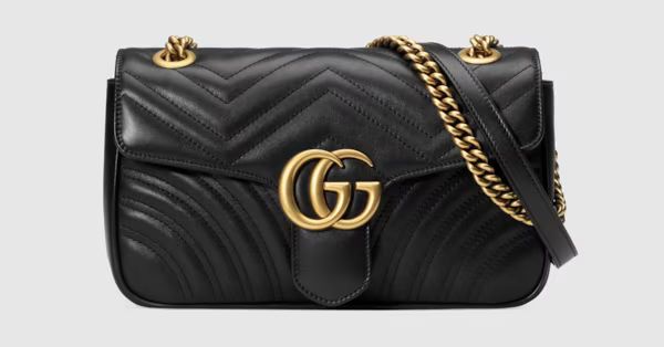 GG Marmont small matelassé shoulder bag | Gucci (UK)