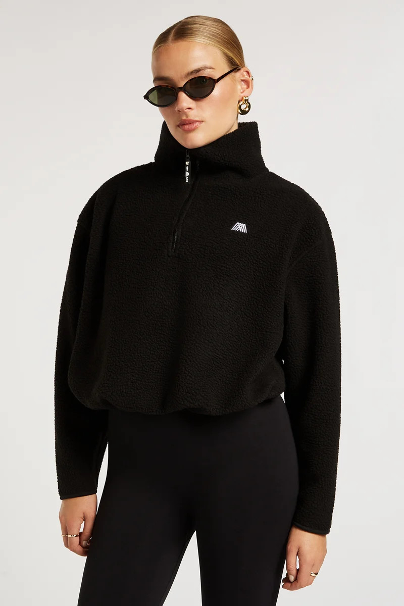 PHOENIX Half-Zip Black | 4tharq 