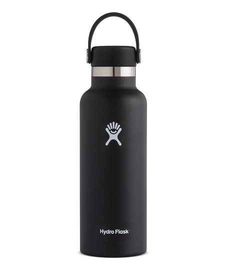 Hydro Flask Black 18-Oz. Standard Mouth Flex Cap Water Bottle | Zulily