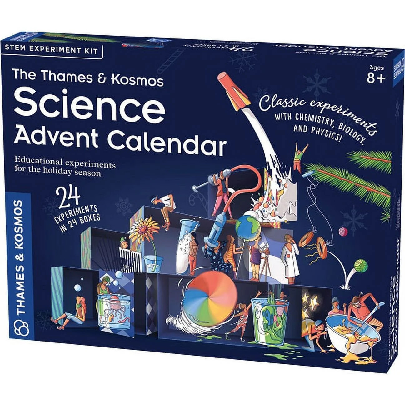 The Thames &amp; Kosmos Science Advent Calendar, (Hardcover) | Walmart (US)