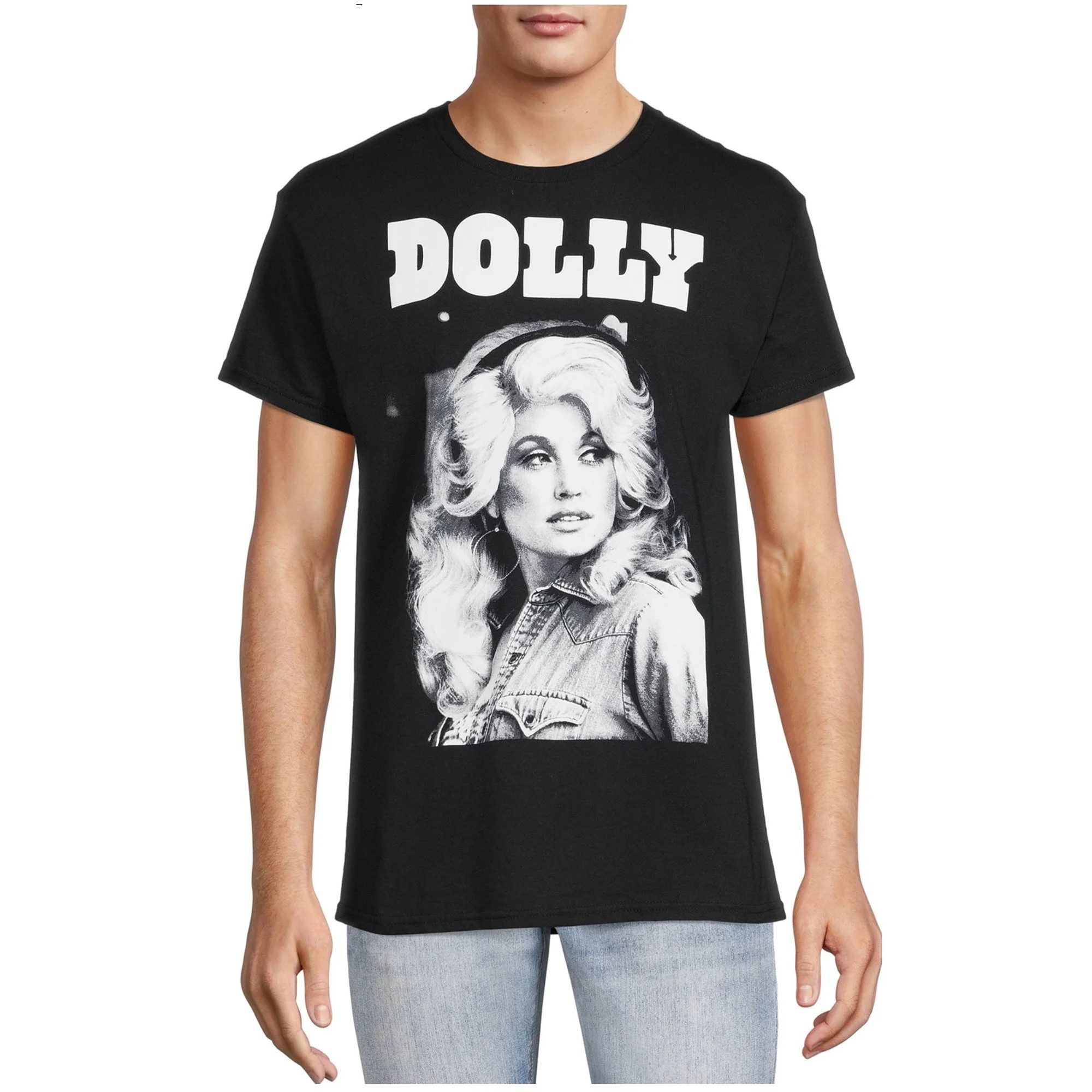 Dolly Parton Black Graphic T-Shirt - X-Large - Walmart.com | Walmart (US)