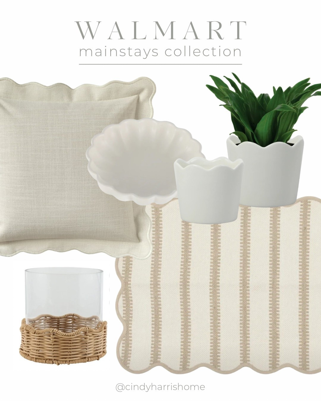 How cute are all of these scalloped home decor pieces from Walmart? Seriously loving this trend. 😍

#LTKHome