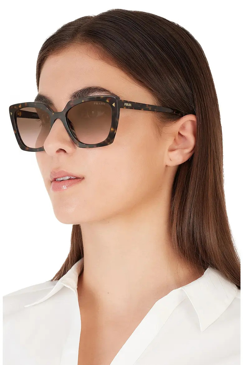 54mm Gradient Square Sunglasses (Women) | Nordstrom | Nordstrom