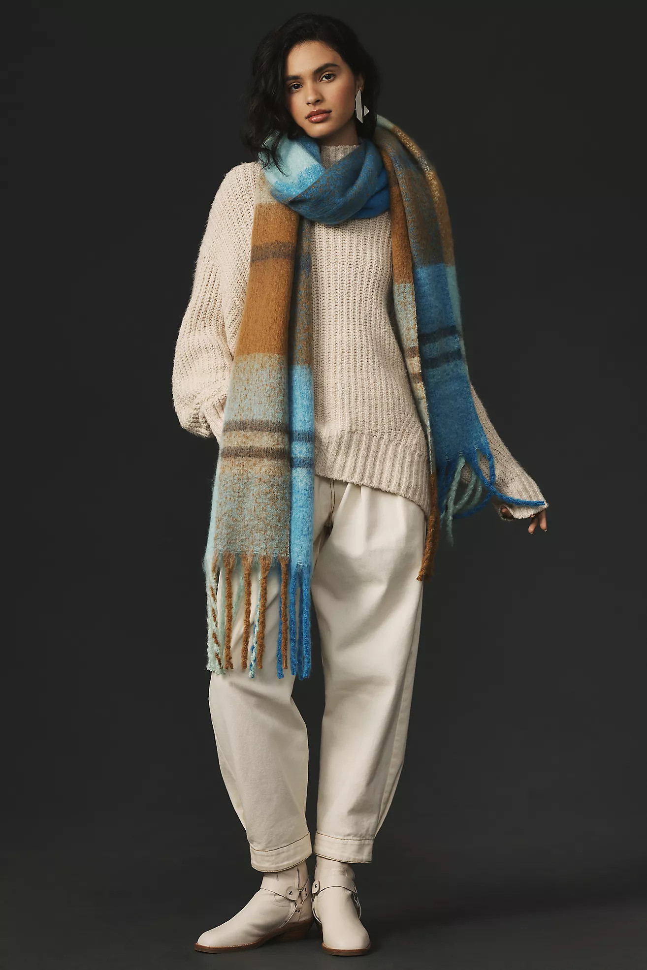 By Anthropologie Plaid Scarf | Anthropologie (US)