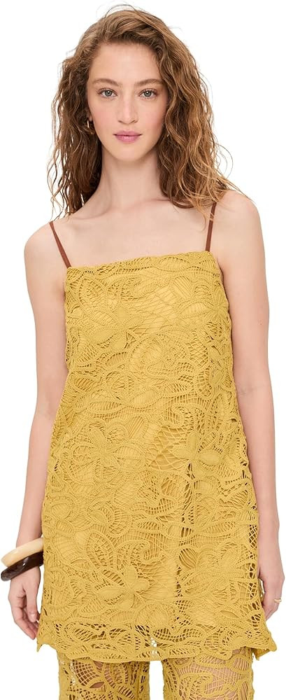 Line & Dot Women's Tansy Tunic, Dijon, M at Amazon Women\u2019s Clothing store | Amazon (US)