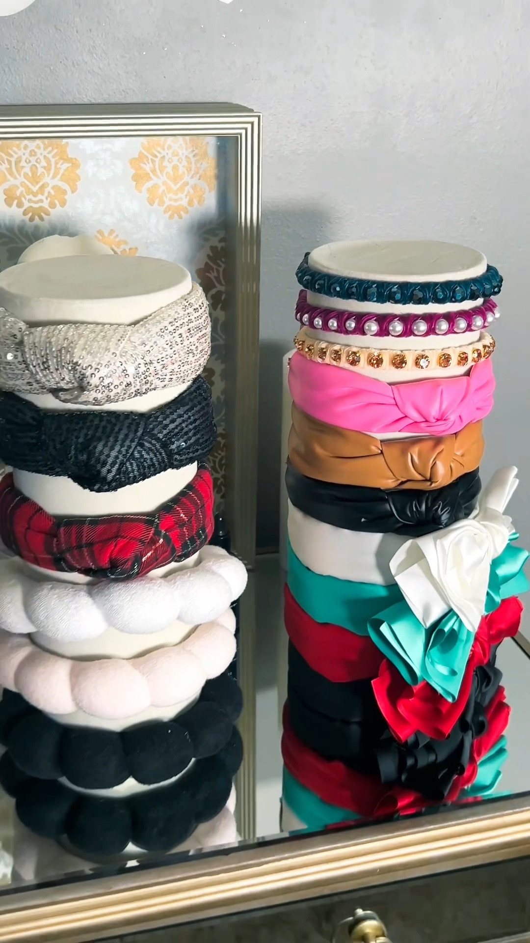 I love these 2 headband holders! I have to say my fav one is the vertical pillar… so smart to use vertical space for storage!  And you can pack SO MANY ON THERE!  My special crowns are given a display for for a queen… each one allowed to sparkle with the horizontal footed headband stand.  Both stands are velour wrapped to grip and gently hold your hands in place! ❤️❤️❤️

These beautiful bands are from Adorned and can be found here 👇🏽
https://stacyjoyadorned.myshopify.com/?ref=-Tu2sIGmReQxj

Use code TARA to save! 

❤️~ Tara D. 

#LTKbeauty #LTKkids #LTKstyletip