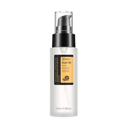 Snail Mucin Serum 96%, Snail Secretion Filtrate 96%, Snail Mucin 96%, Power Repairing Essence, Snail Mucin Essence Face Serum, Hydrating Serum for Face, Eye, and Neck (1PCS) | Amazon (US)
