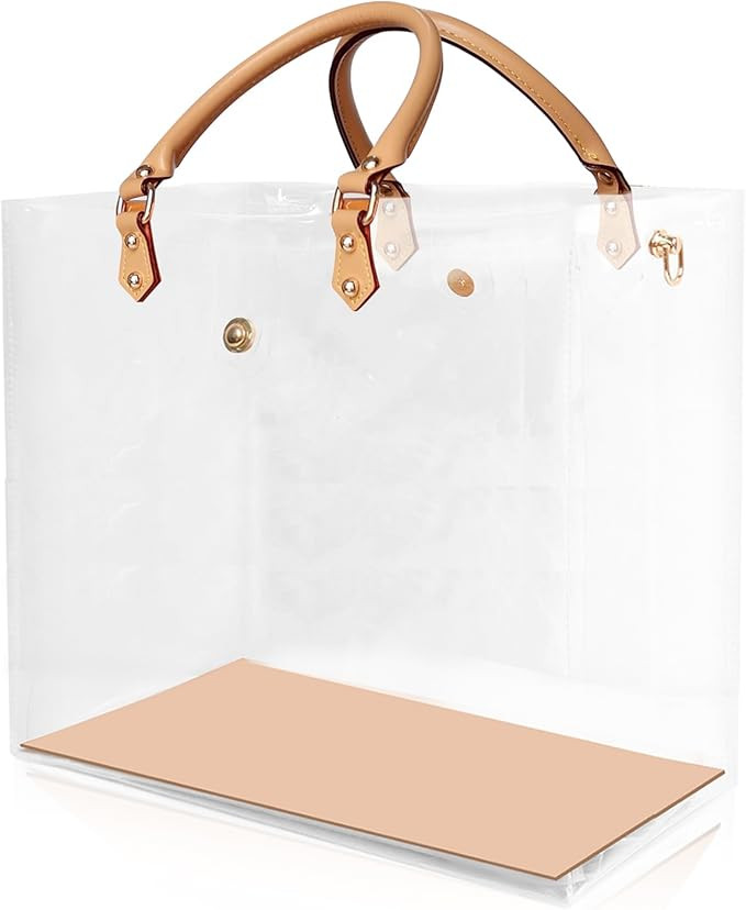 Clear PVC DIY Tote Bag Handbag Making Kit Handmade Gift Bag Craft Accessory Tool Set Birthday Hol... | Amazon (US)