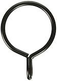 Rod Desyne 2-1/4 inch Curtain Eyelet Rings, Black | Amazon (US)