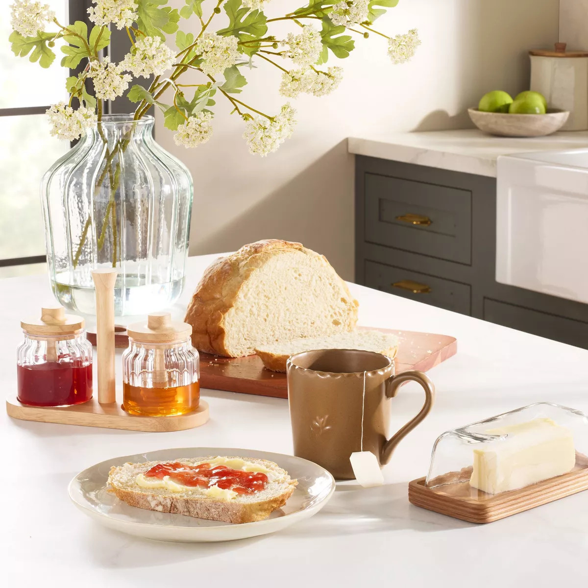 12 fl oz Stoneware Coffee Mug Brown - Hearth & Hand™ with Magnolia | Target