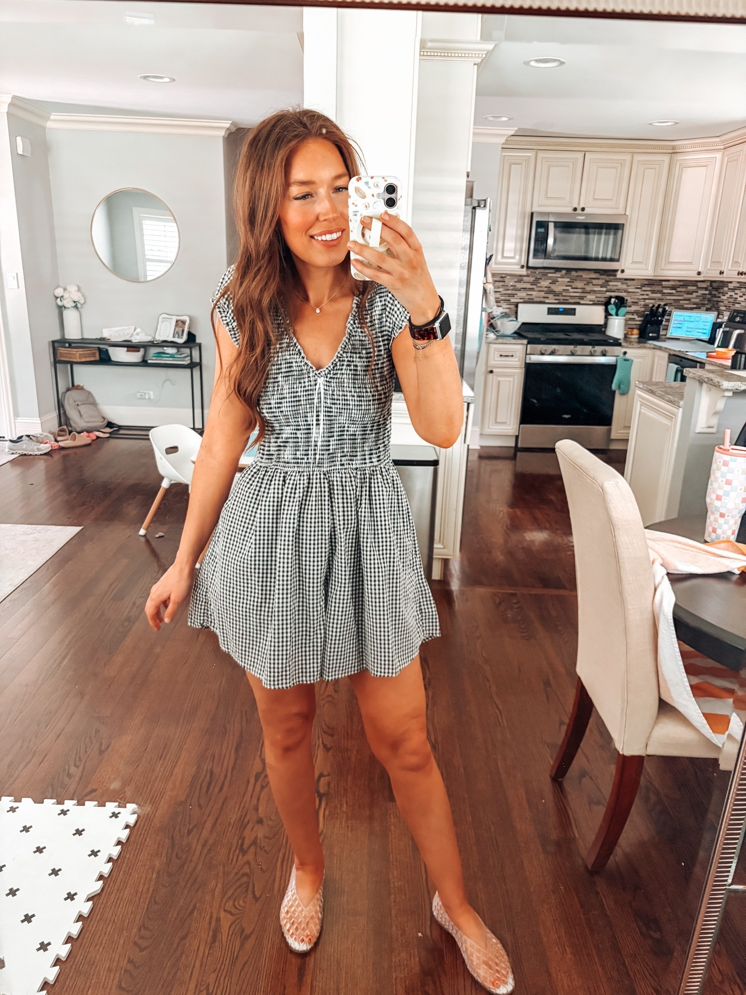 Romper / dress / summer dress /jelly flats

#LTKgrwm #LTKootd #LTKSeasonal
