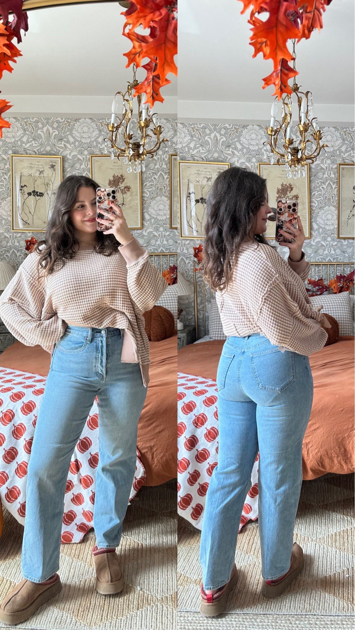 Aritzia arlo straight jeans size 31 
American Eagle oversized sweater size L 



#LTKStyleTip #LTKMidsize #LTKFindsUnder50