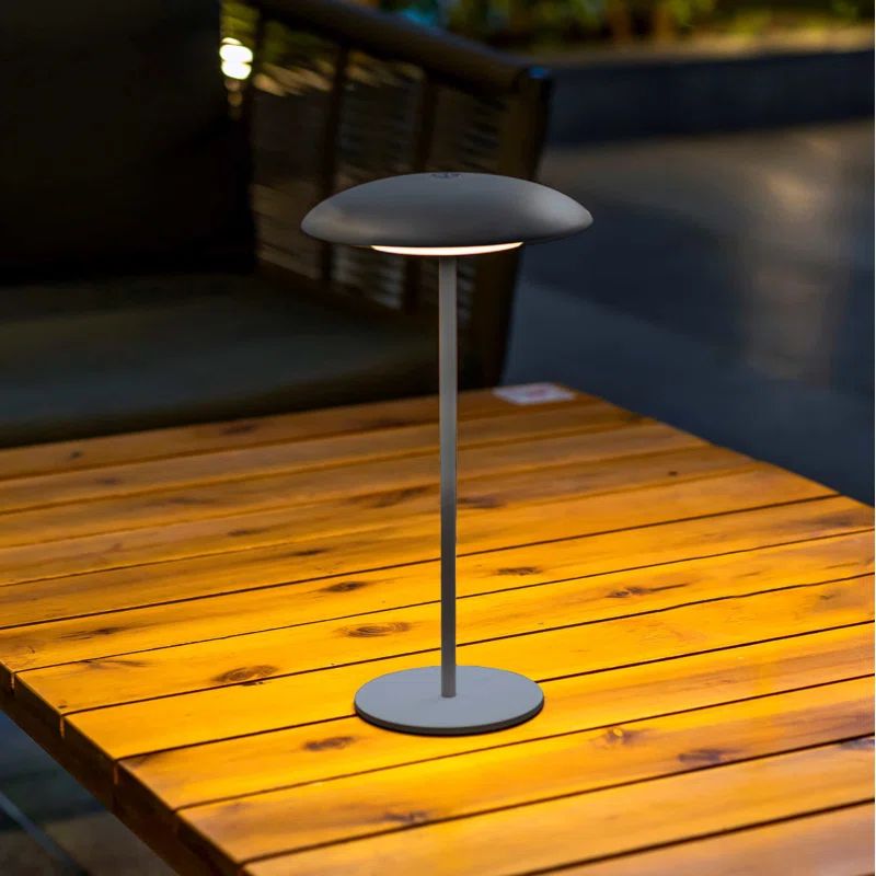 11'' Battery Powered Integrated LED Outdoor Table Lamp | Wayfair North America
