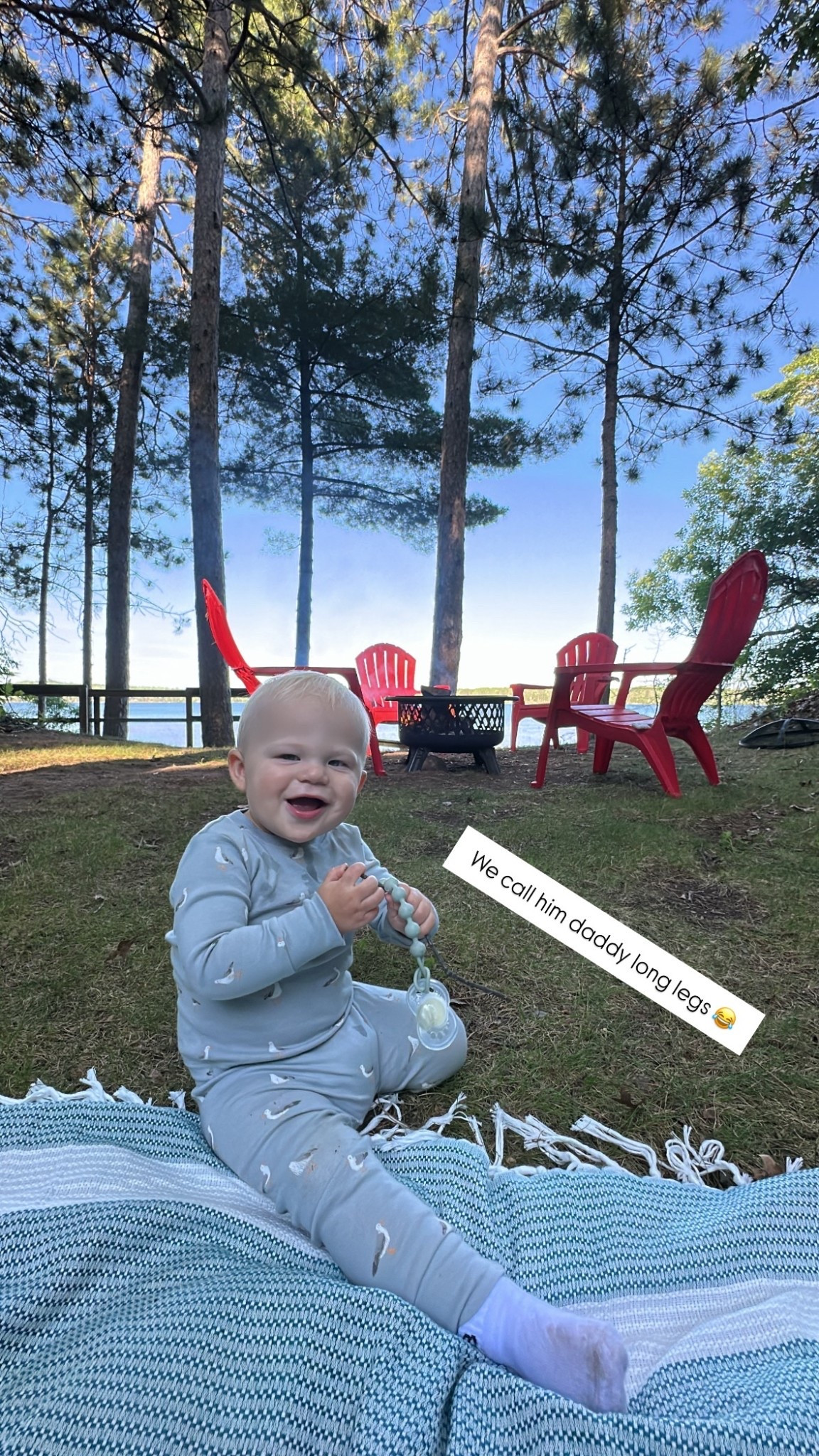 We call him daddy long legs 😂

#LTKBaby #LTKKids #LTKmomlife