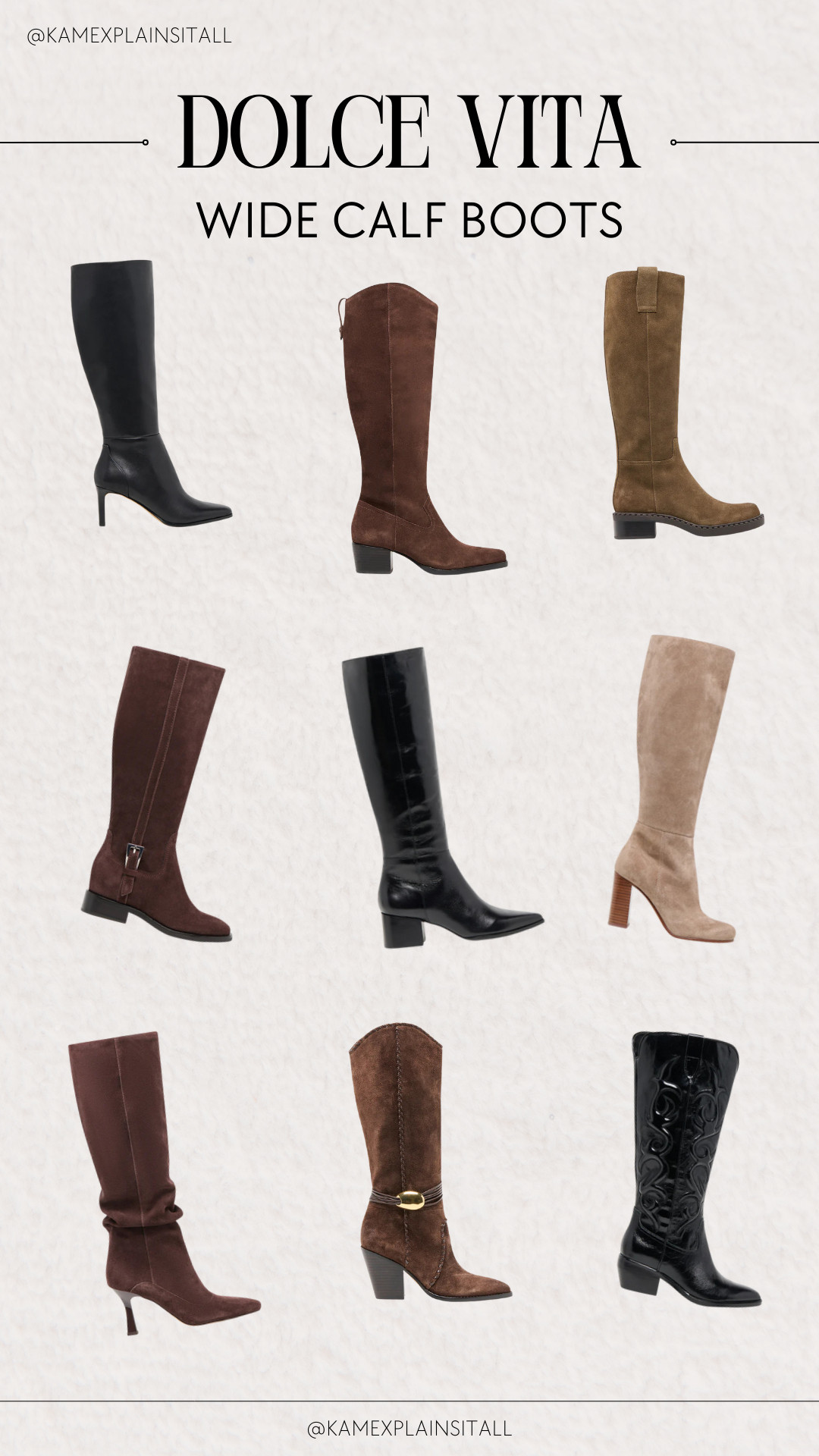 It's getting cold outside again here in GA and I love buying a new Dolce Vita boot each year! I have 2 pair and I wonder which ones I'll add to the collection this year?!  

 #LTKSeasonal #LTKBeauty #LTKWorkwear