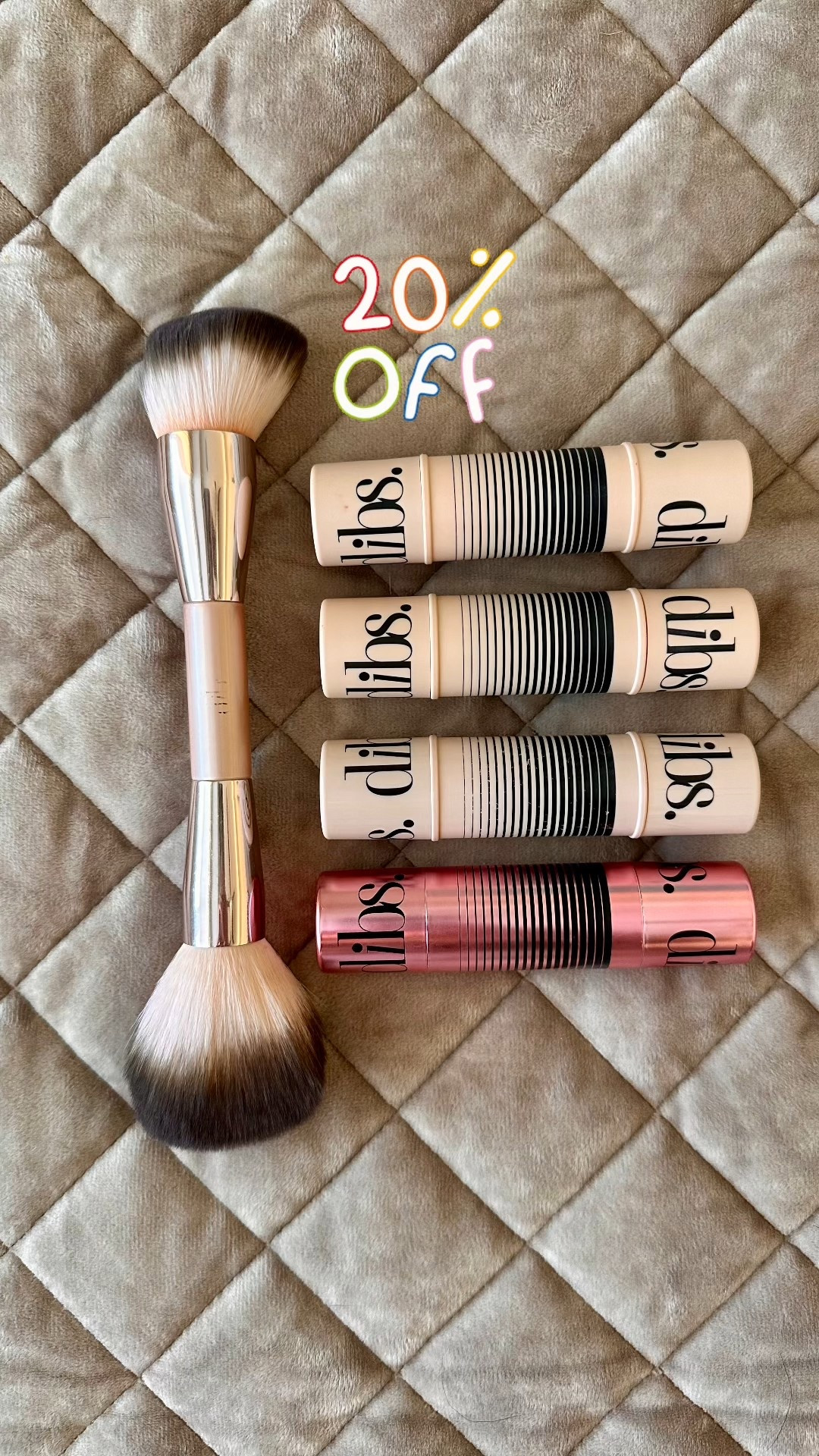 20% off DIBS for the LTK spring sale! The blush and bronzer sticks and the brush are my absolute fav! Also love their gloss. 

#LTKSpringSale #LTKBeauty #LTKSaleAlert