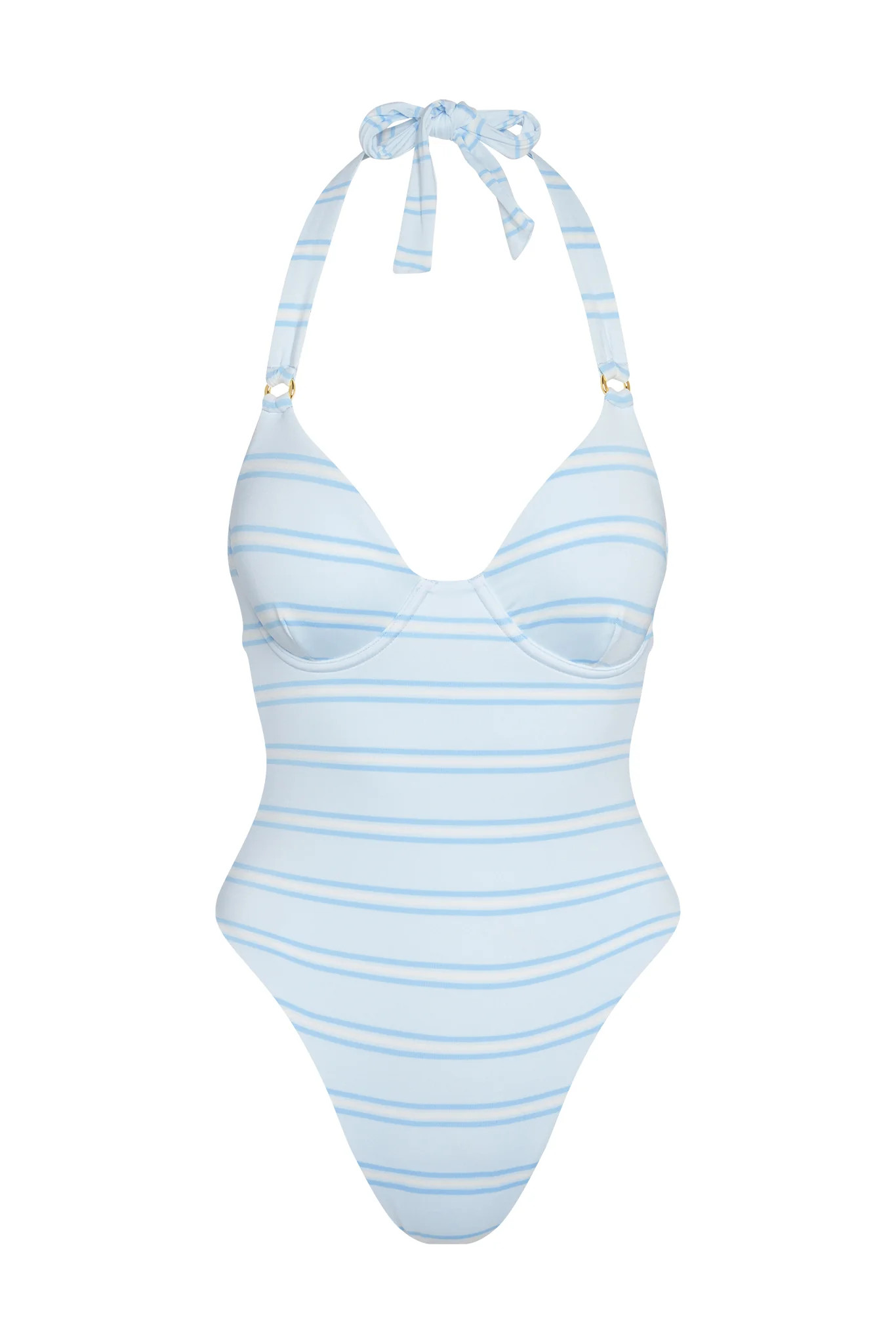 Honolulu One Piece - Ice Stripe | Monday Swimwear