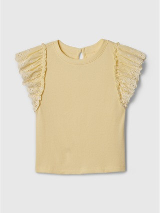babyGap Eyelet Rib T-Shirt | Gap (US)