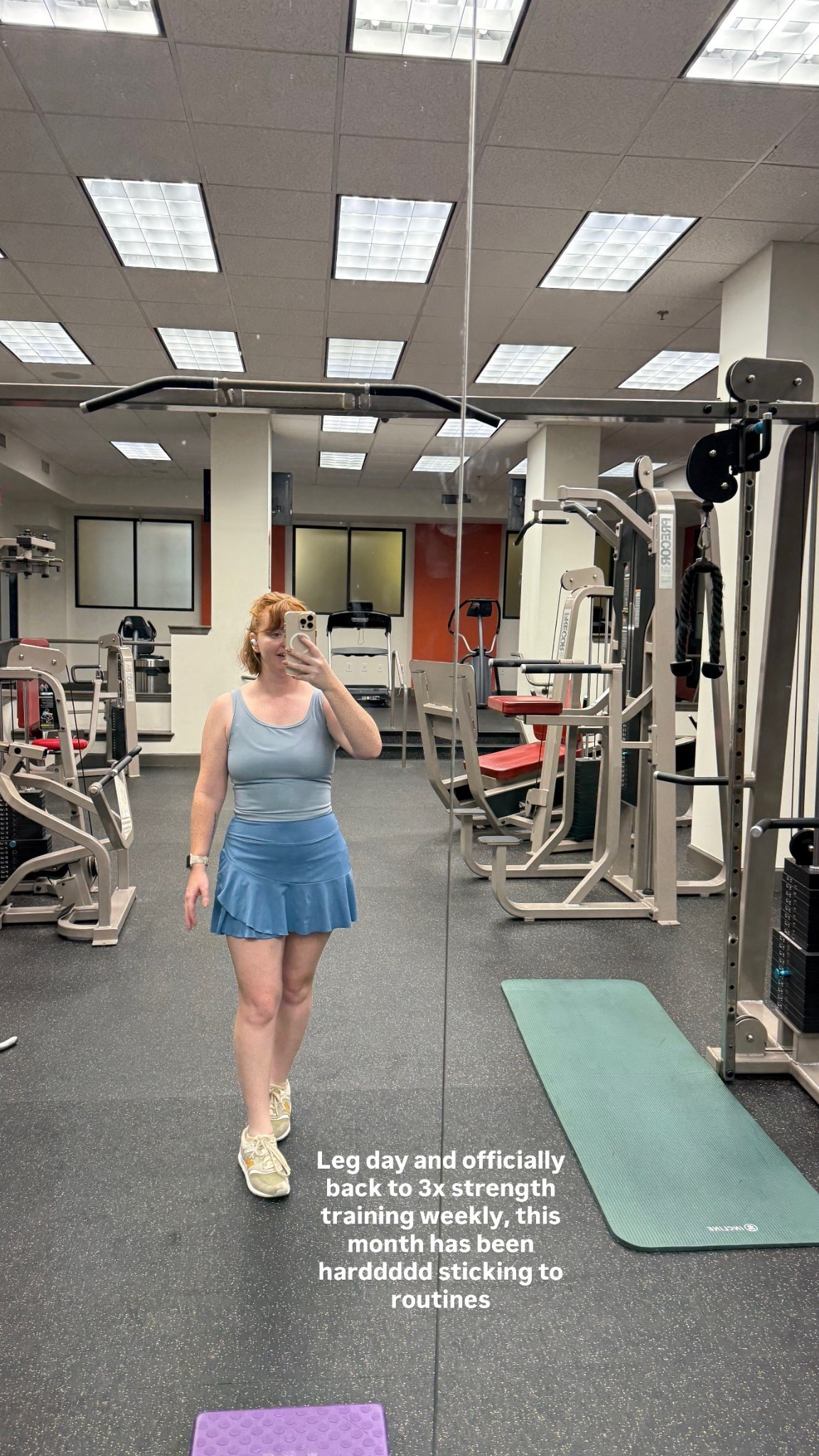 Leg day at the gym fit! I love these athletic skirts on Amazon - they’re affordable, fit well, have pockets, and work around the gym, walking and any outdoor activity 💪🏻

#LTKSaleAlert #LTKActive #LTKPetite
