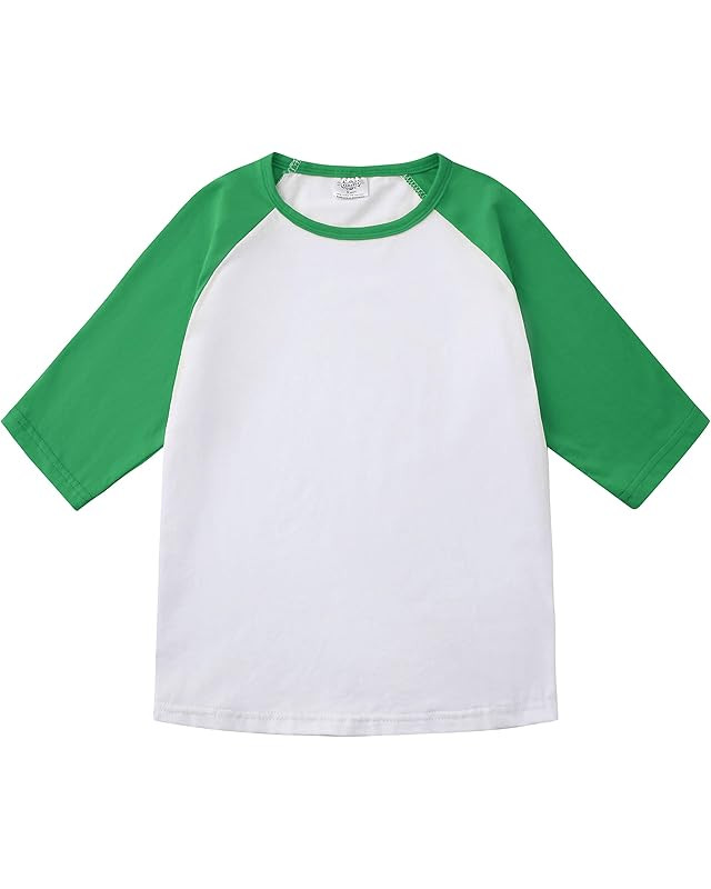 CREATOR Toddler Baby Girls Boys Long Sleeve Shirts Raglan Shirt Baseball Tee Cotton T-Shirt | Amazon (US)