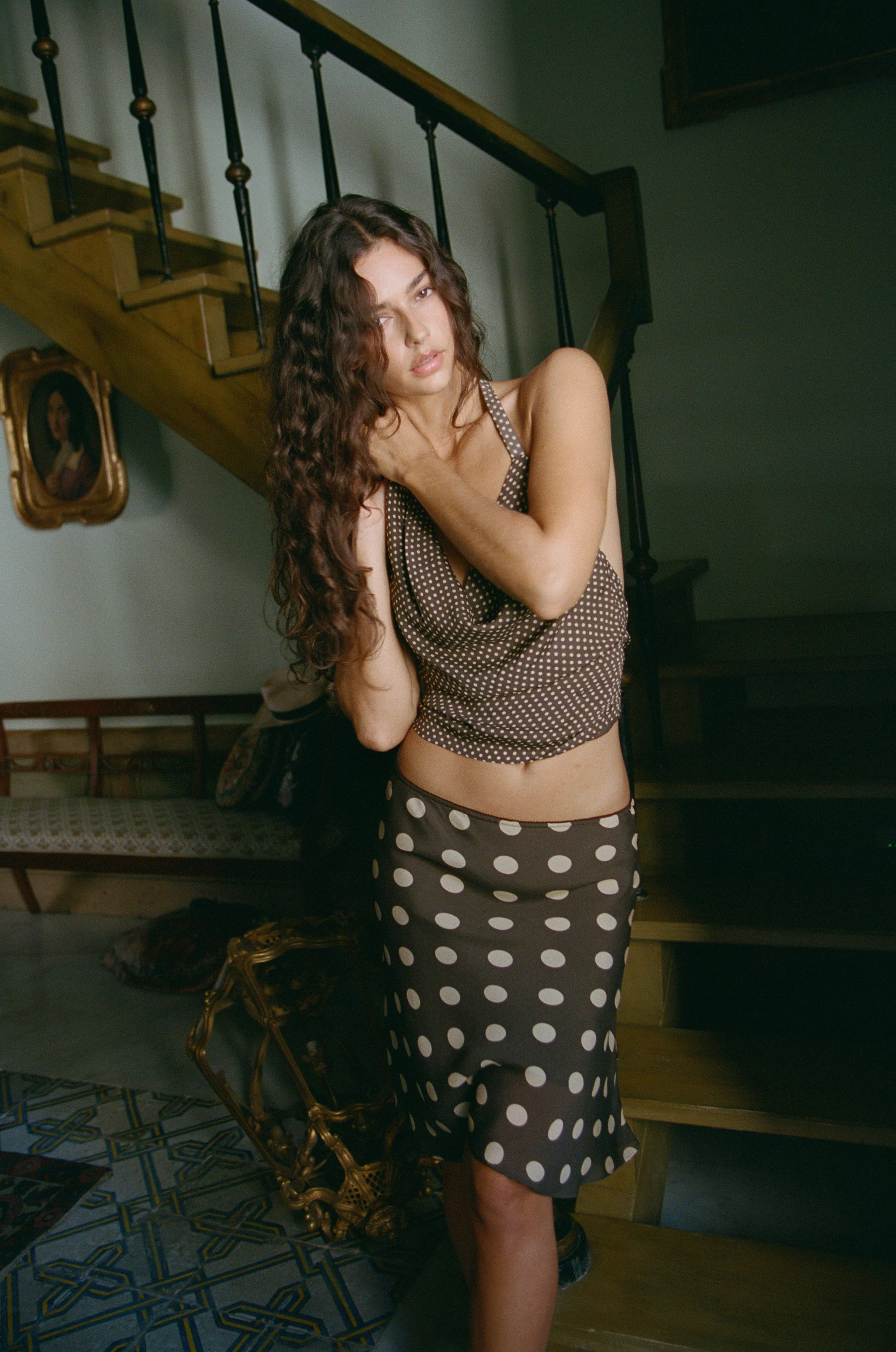 Penny Skirt | Yellow Dot | With Jean (US)