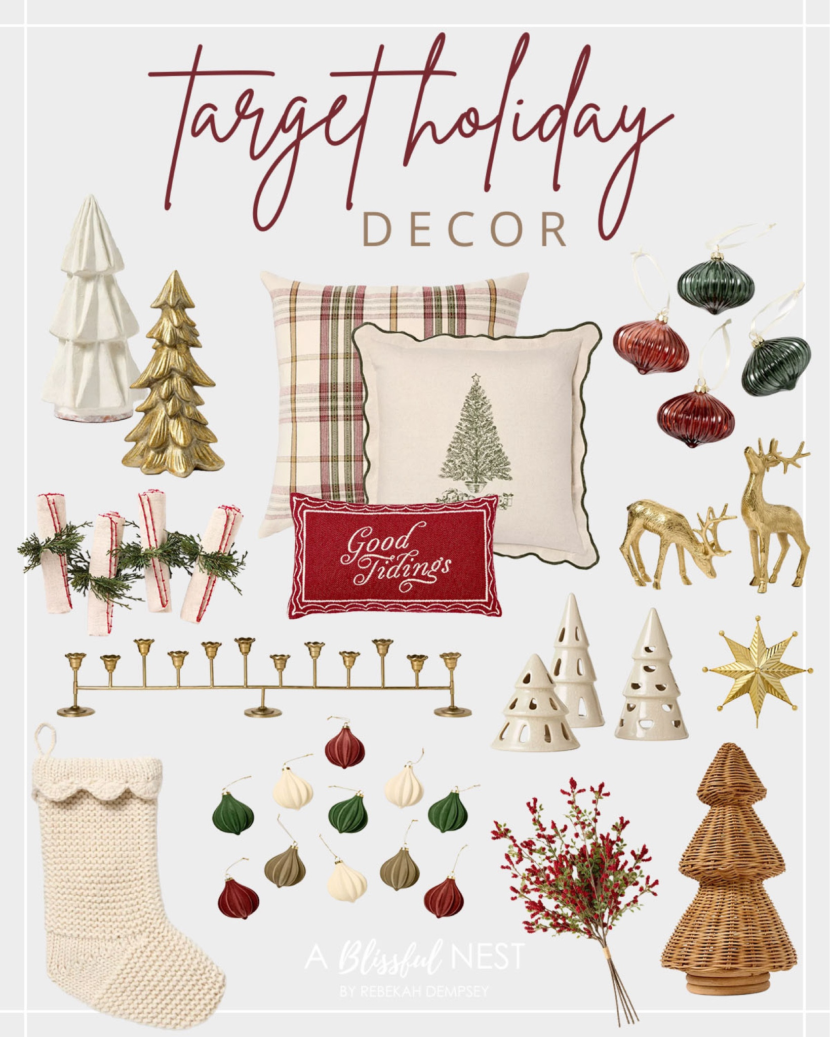 Target holiday home decor I’m loving! 

#targethome

Target home decor. Target home. Target Christmas decor. Target classic Christmas home decor  

#LTKHome #LTKSeasonal #LTKHoliday