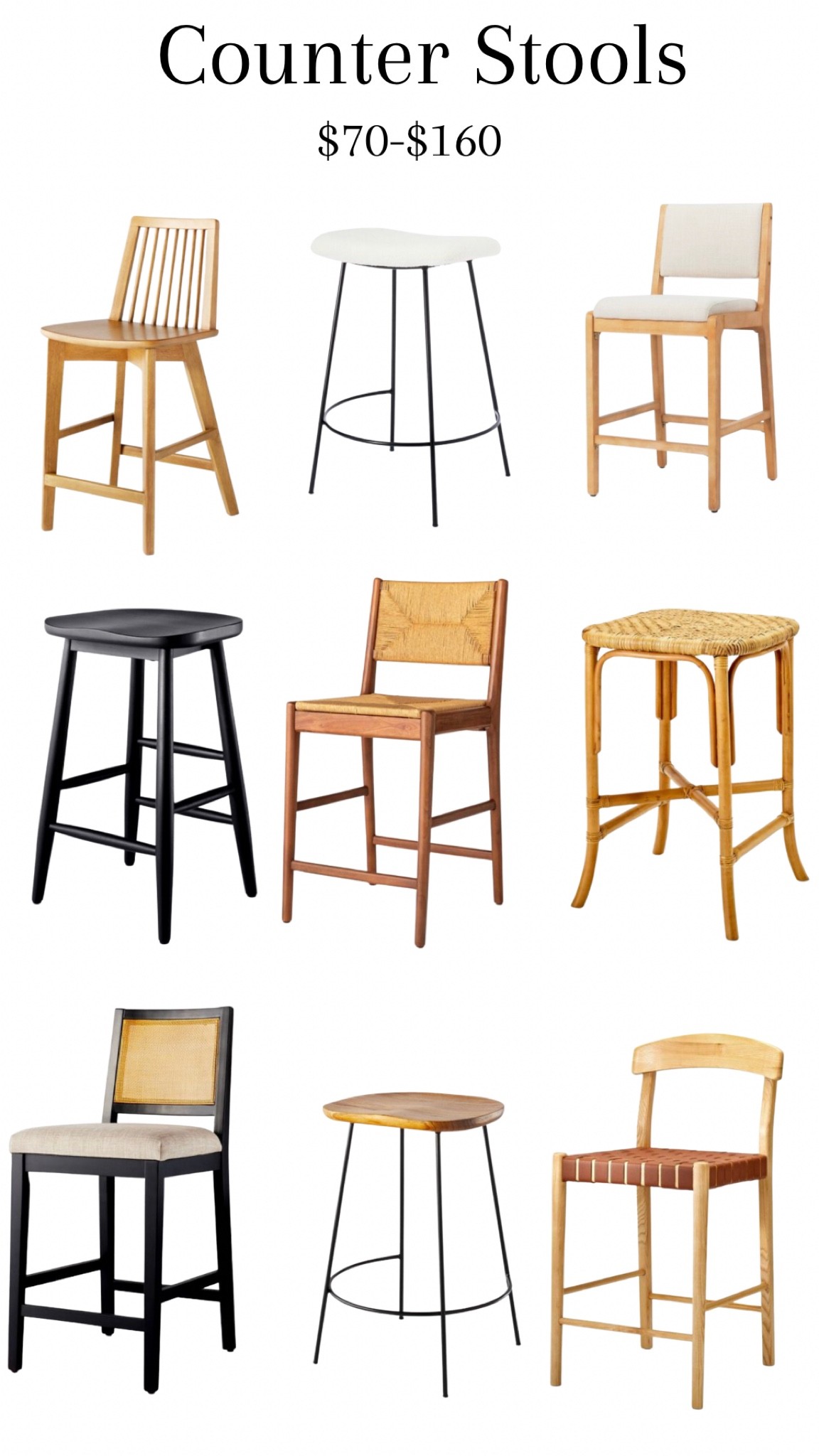 Counter stools 

#LTKstyletip #LTKunder100 #LTKhome
