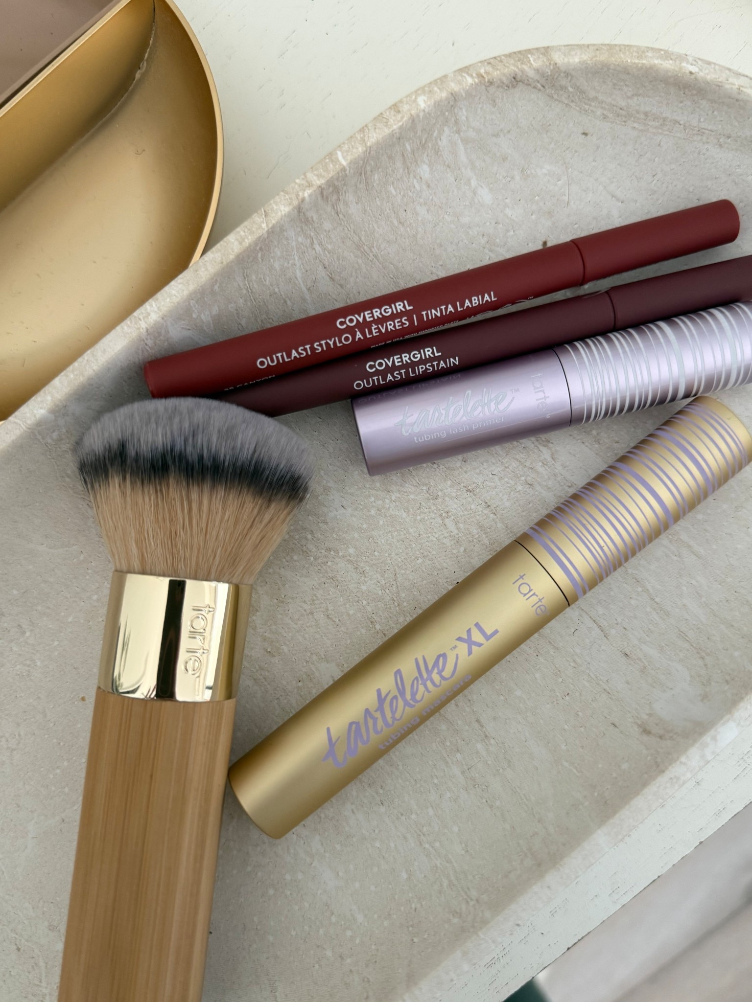 Lip stains and best tubing mascara