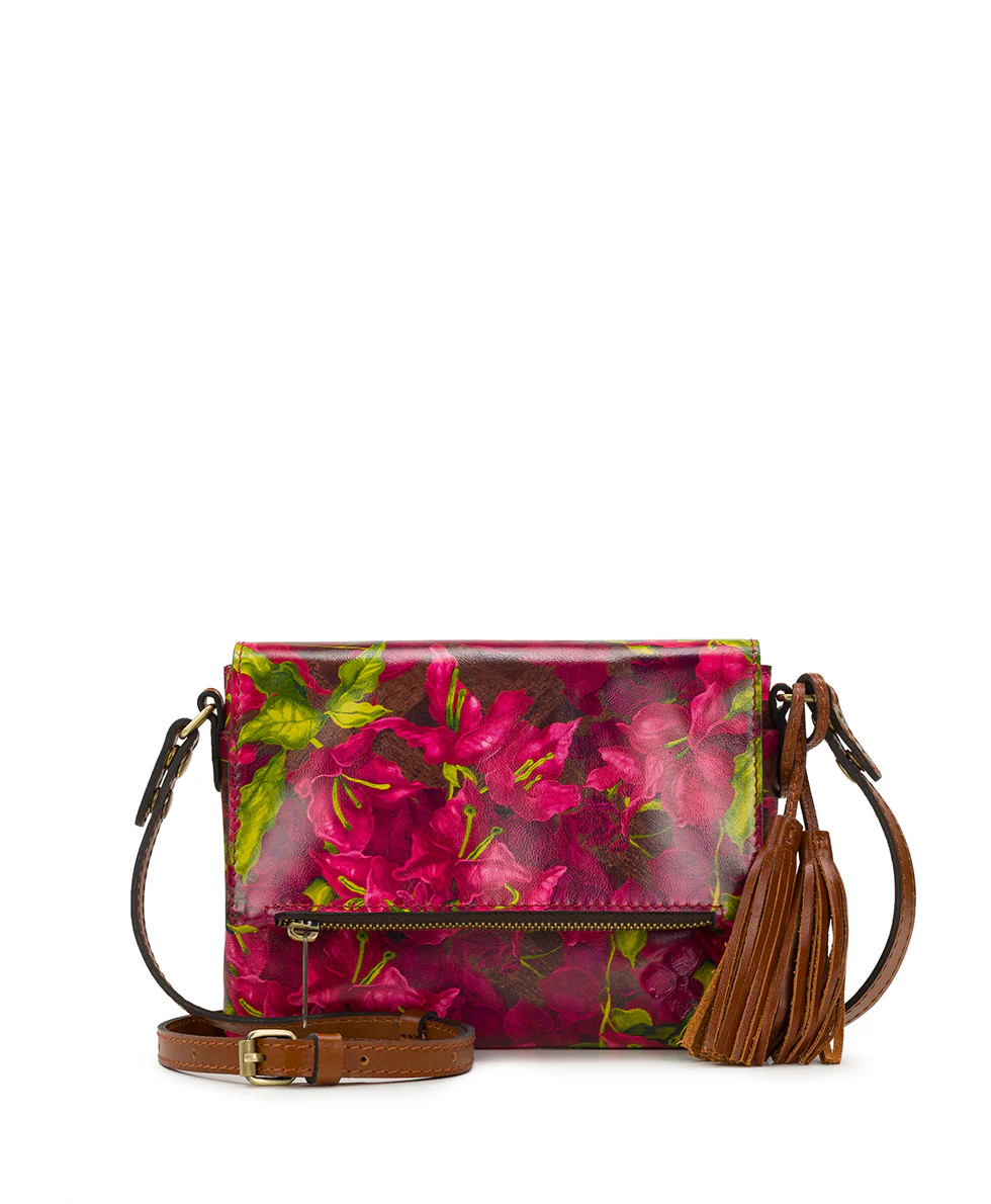 Corfu Crossbody 
         Bougainvilleas Along The Coast | Patricia Nash Designs