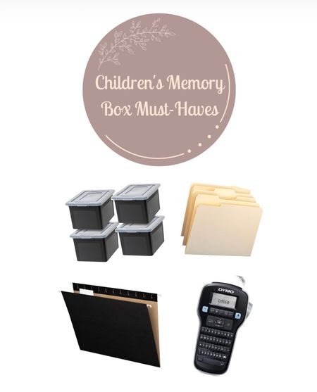 Children's Memory Box Must Haves 🖤

#kidsorganization #childrensmemorybox