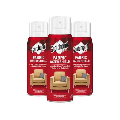 Scotchgard Fabric & Upholstery Protector, 3-Pack (10 oz Cans) – Repels Liquids & Blocks Stains – Long-Lasting Fabric Shield for Furniture, Clothing, and More – Easy Spray, Dries Clear | Amazon (US)