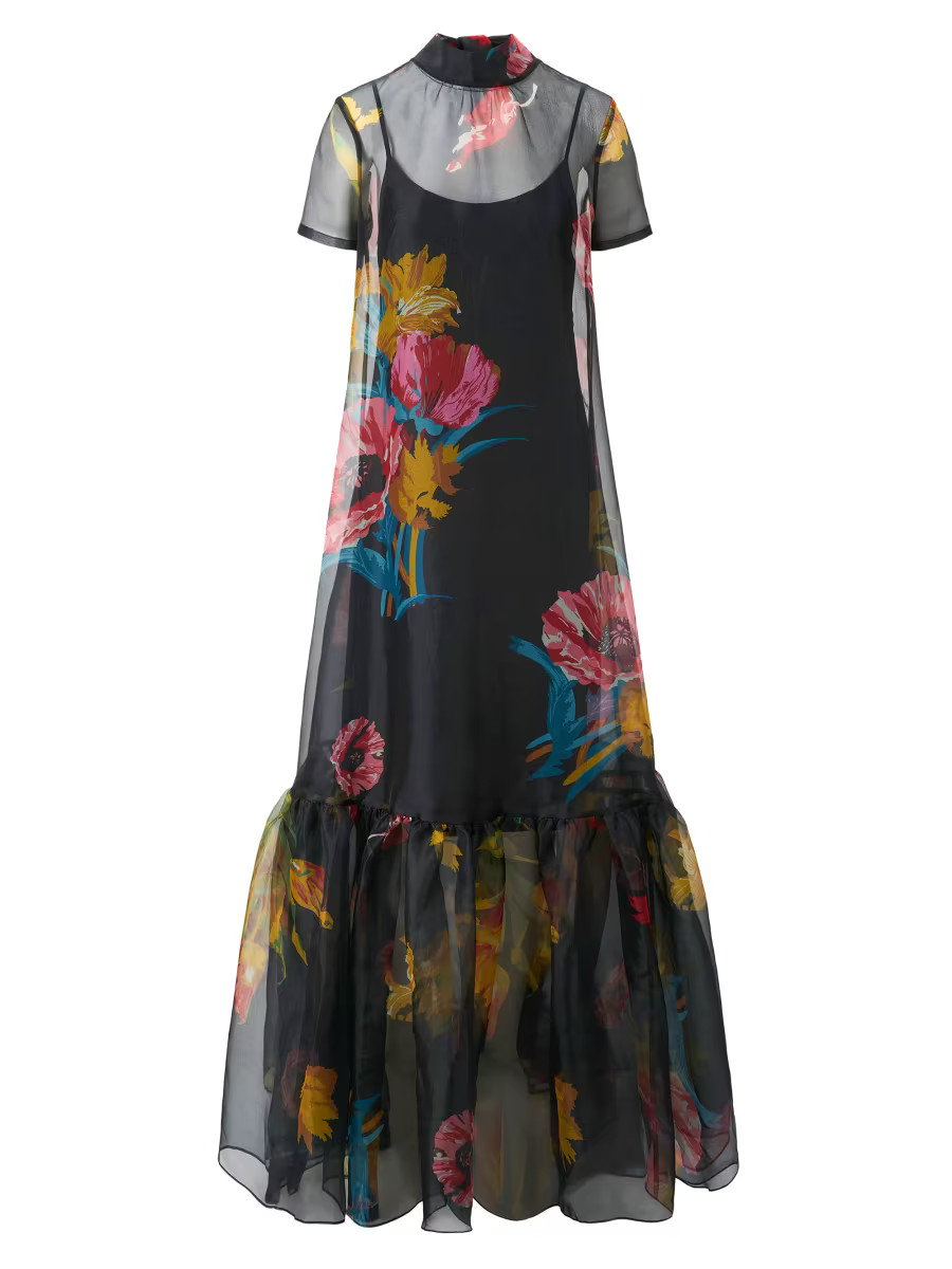 Calluna Floral Organza Gown | Saks Fifth Avenue