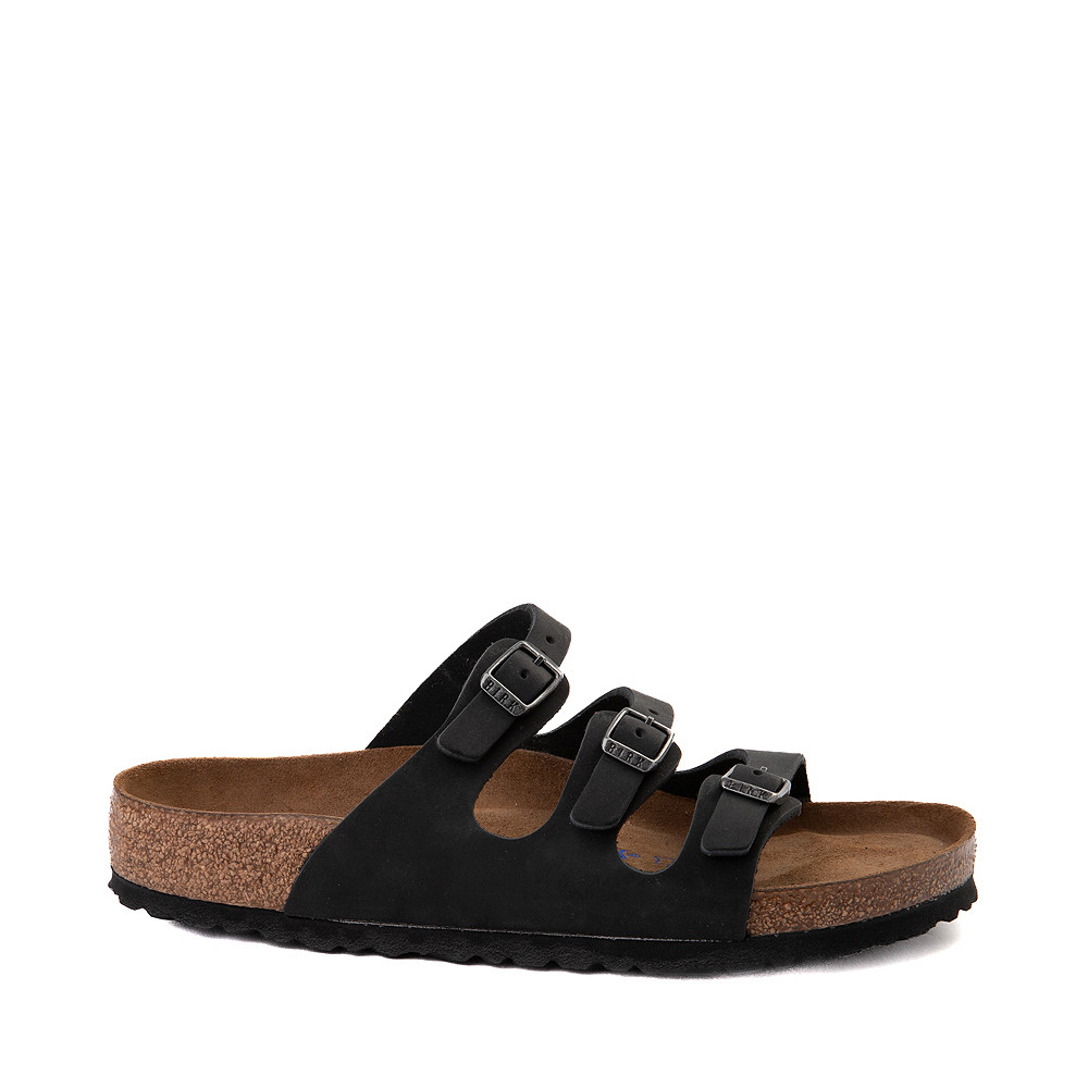 Womens Birkenstock Florida Sandal - Black | Journeys