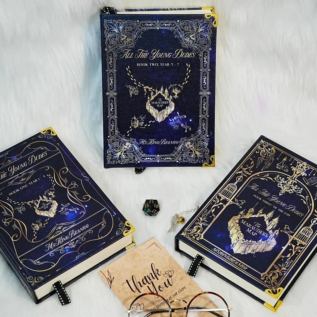 All the Young Dudes Black Hardcover Collector's Edition – Fanfiction Set With Art Prints - Etsy | Etsy (US)