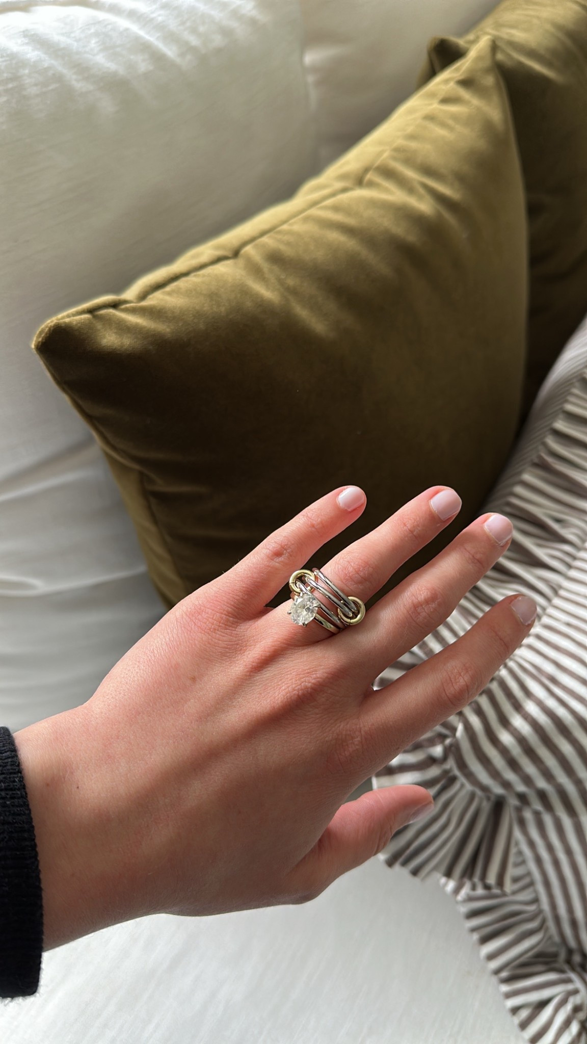 Trying out this ring to see if I love it enough to the real thing!