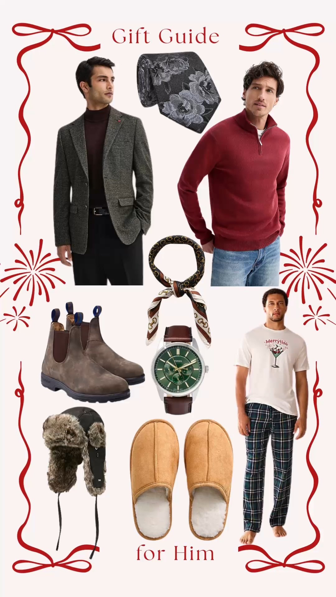 Gift guide for him. Beautiful Herringbone blazer, some cozy, some dressy and bedtime too!

#LTKholiday #LTKmens #LTKgiftguide