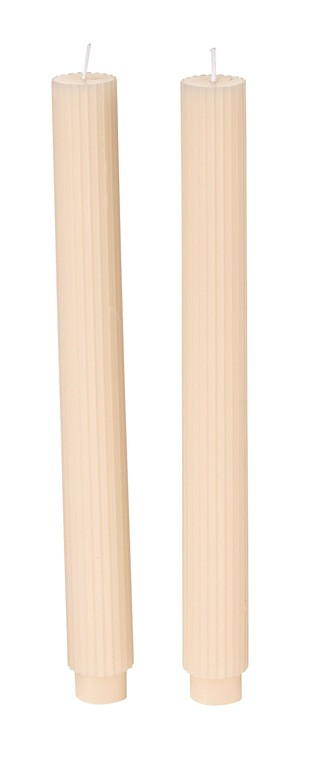 CANVAS Holiday Homecoming Trend Collection Unscented Painted Taper Candle Set, Cream, 11-in, 126-... | Canadian Tire