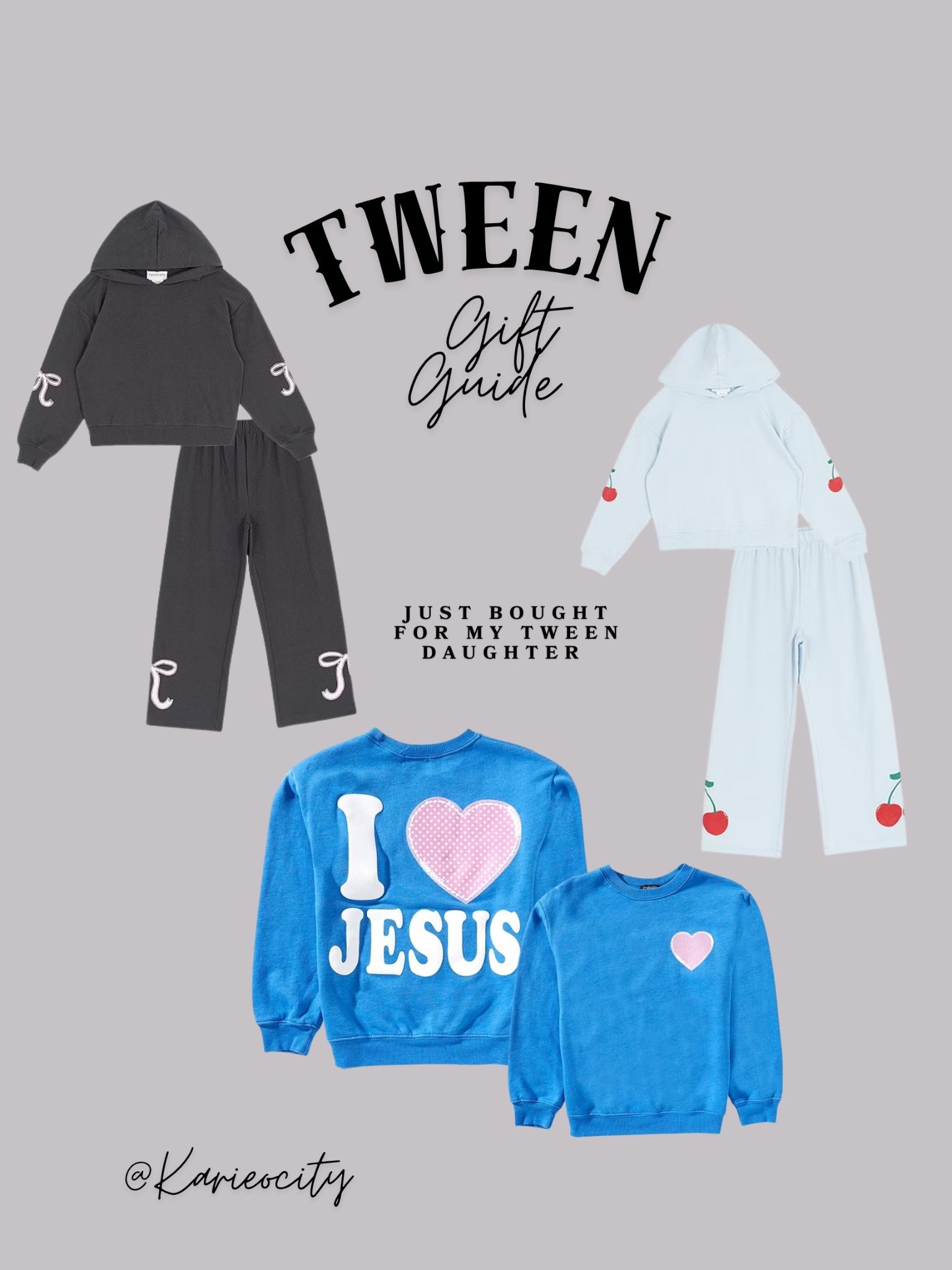 Tween Gift Guide ✔️

Tween Fashion// Tween Gift Guide // 2 piece Sets// Tween Girl Fashion//

#LTKKids #LTKGiftGuide #LTKFindsUnder50