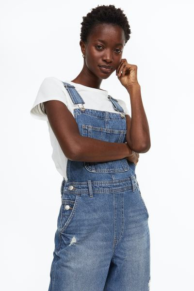 Mom Fit Denim Overalls | H&M (US + CA)