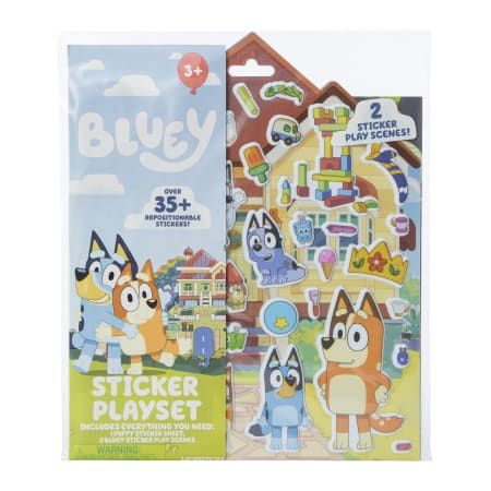 Bluey™ Sticker Playset With 35+ Repositionable Stickers | Five Below