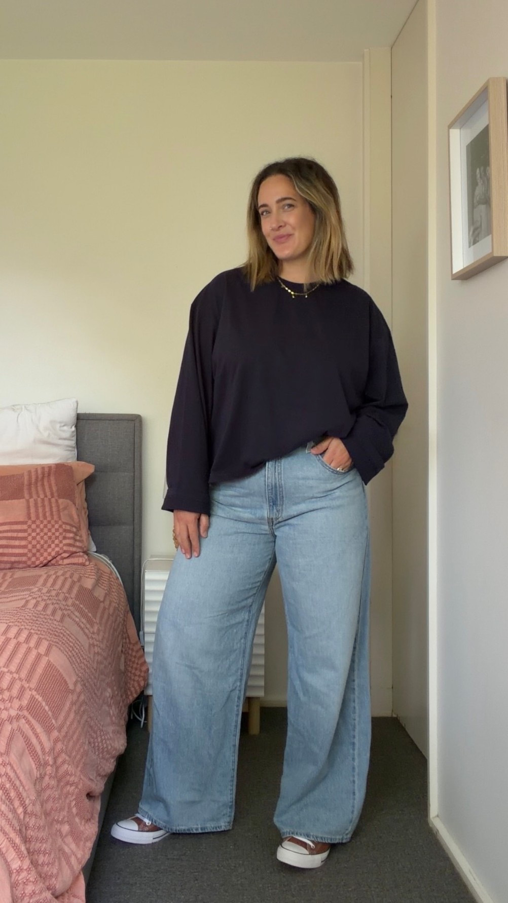 My casual ootd featuring my new Glassons basic long sleeve tops.
I’m wearing the size large as a size 16 & they’re perfect! 

Jeans- size 32, could also wear the 34 as they’re a cinch waist xx 

#autumn #midsize #jeans #casualstyle

#LTKaustralia #LTKmidsize #LTKjeans