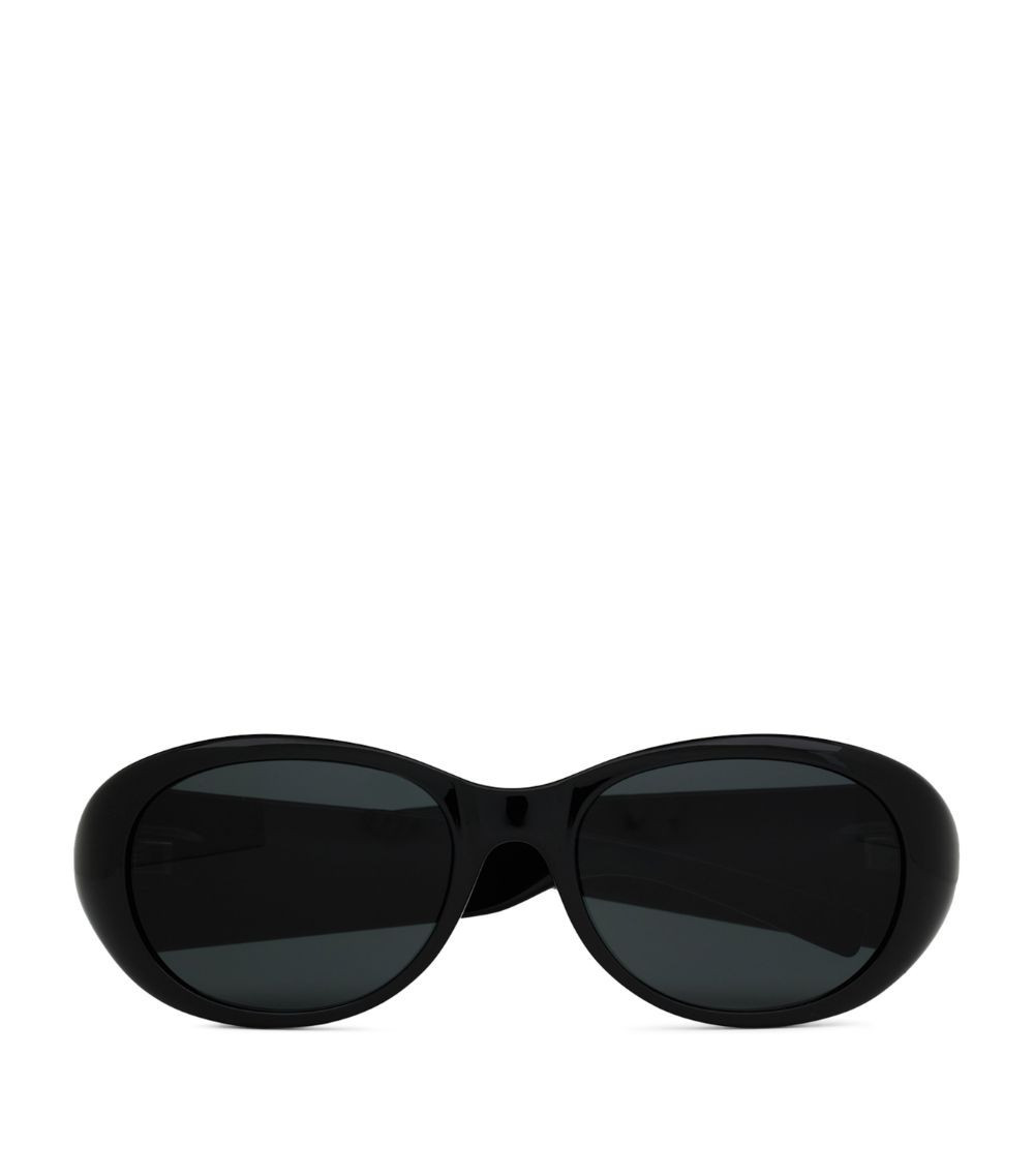 Pillowed Oval Sunglasses | Harrods