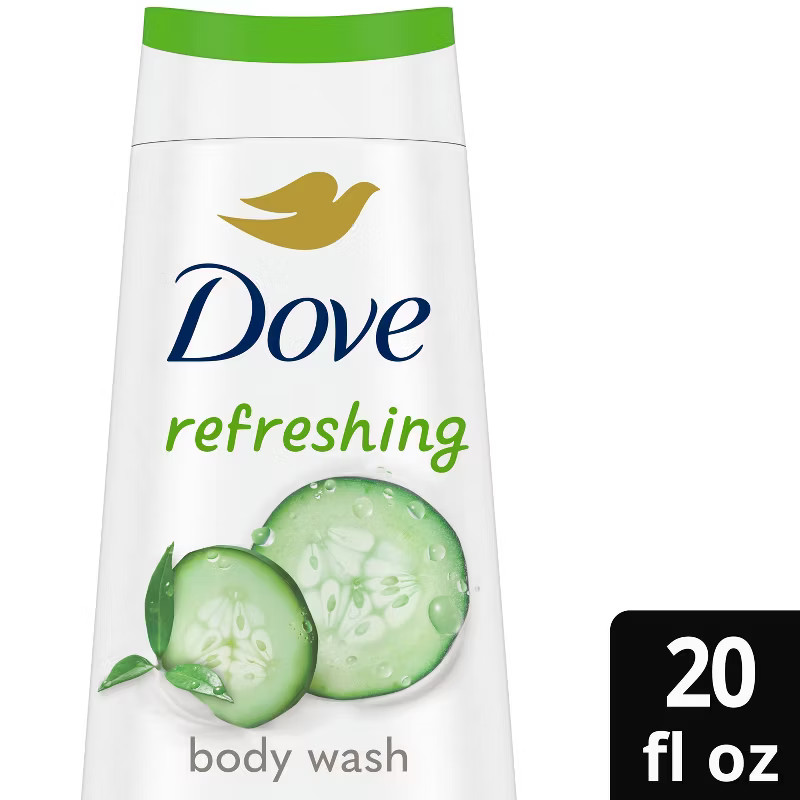 Dove Refreshing Body Wash - Cucumber & Green Tea - 20 fl oz | Target