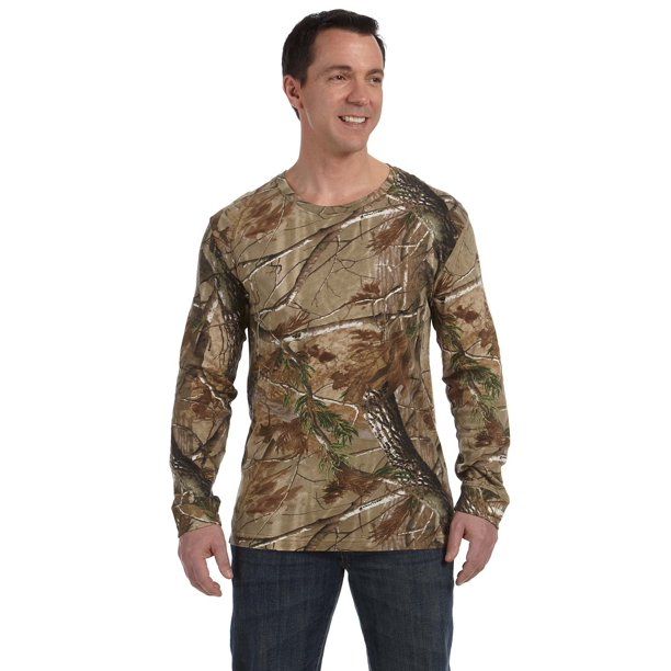 Code Five Men's Realtree Long-Sleeve Camo T-Shirt | Walmart (US)