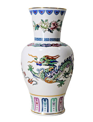 Franklin Mint Dance of the Celestial Dragon Porcelain Vase   | eBay | eBay US