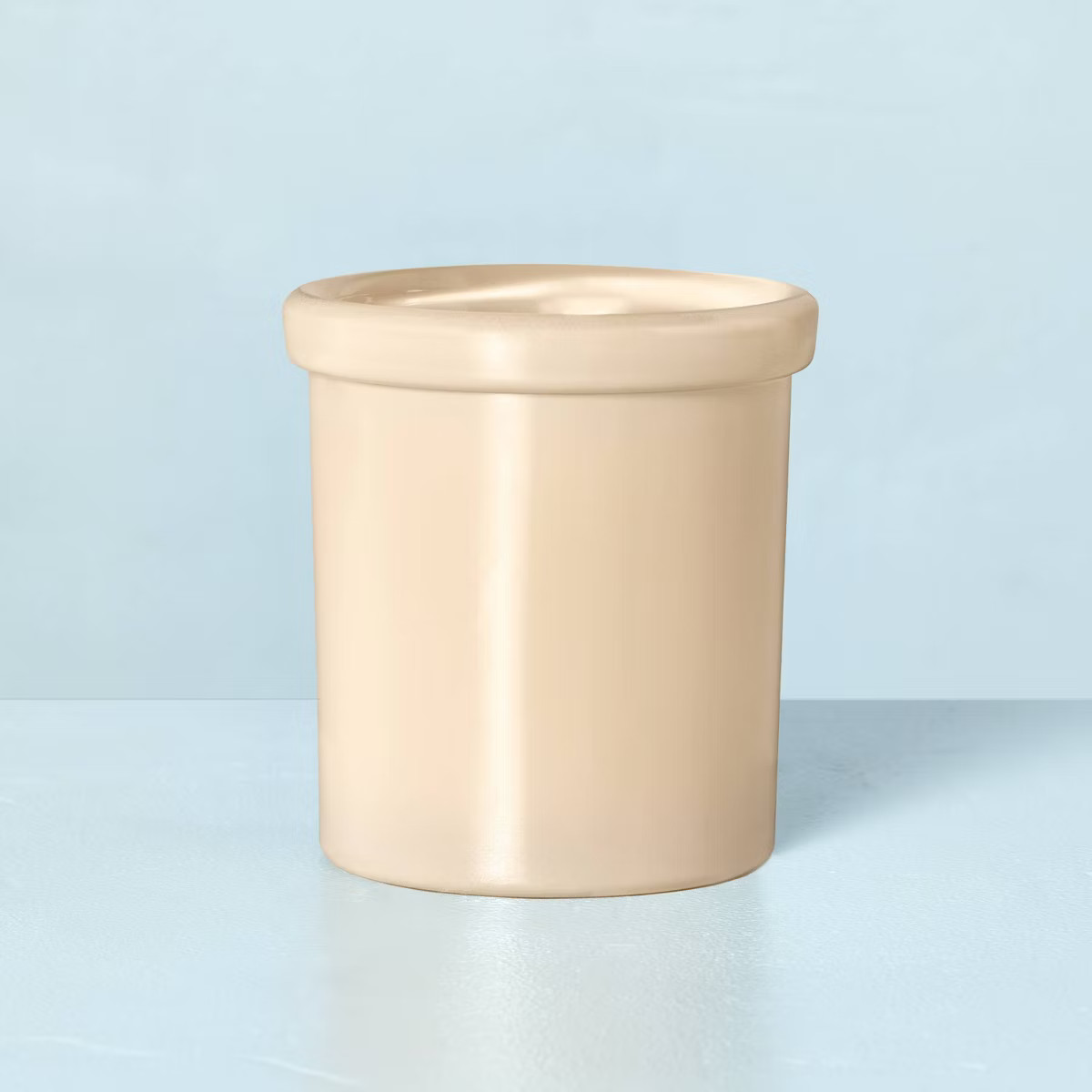 Colored Glass Pampas Jar Candle Tan 6oz - Hearth & Hand™ with Magnolia | Target