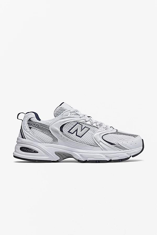 New Balance Women's 530 Sneaker in White with Natural Indigo, Women's at Urban Outfitters | Urban Outfitters (US and RoW)