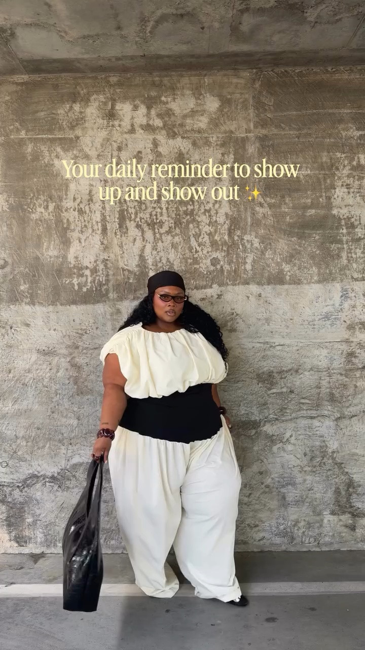 Show up, show out and look good while doing it ✨ comment outfit for details 💌