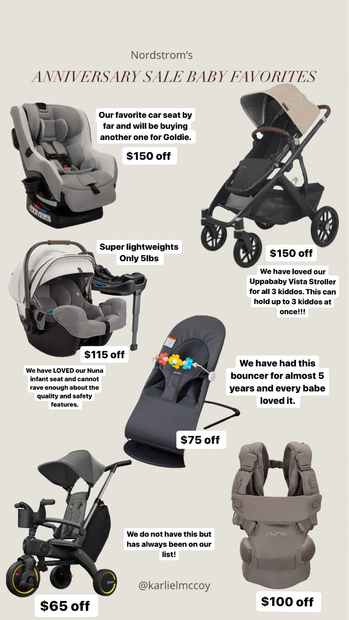 Nordstrom Anniversary sale baby favorites. 

#LTKSaleAlert #LTKBaby #LTKxNSale