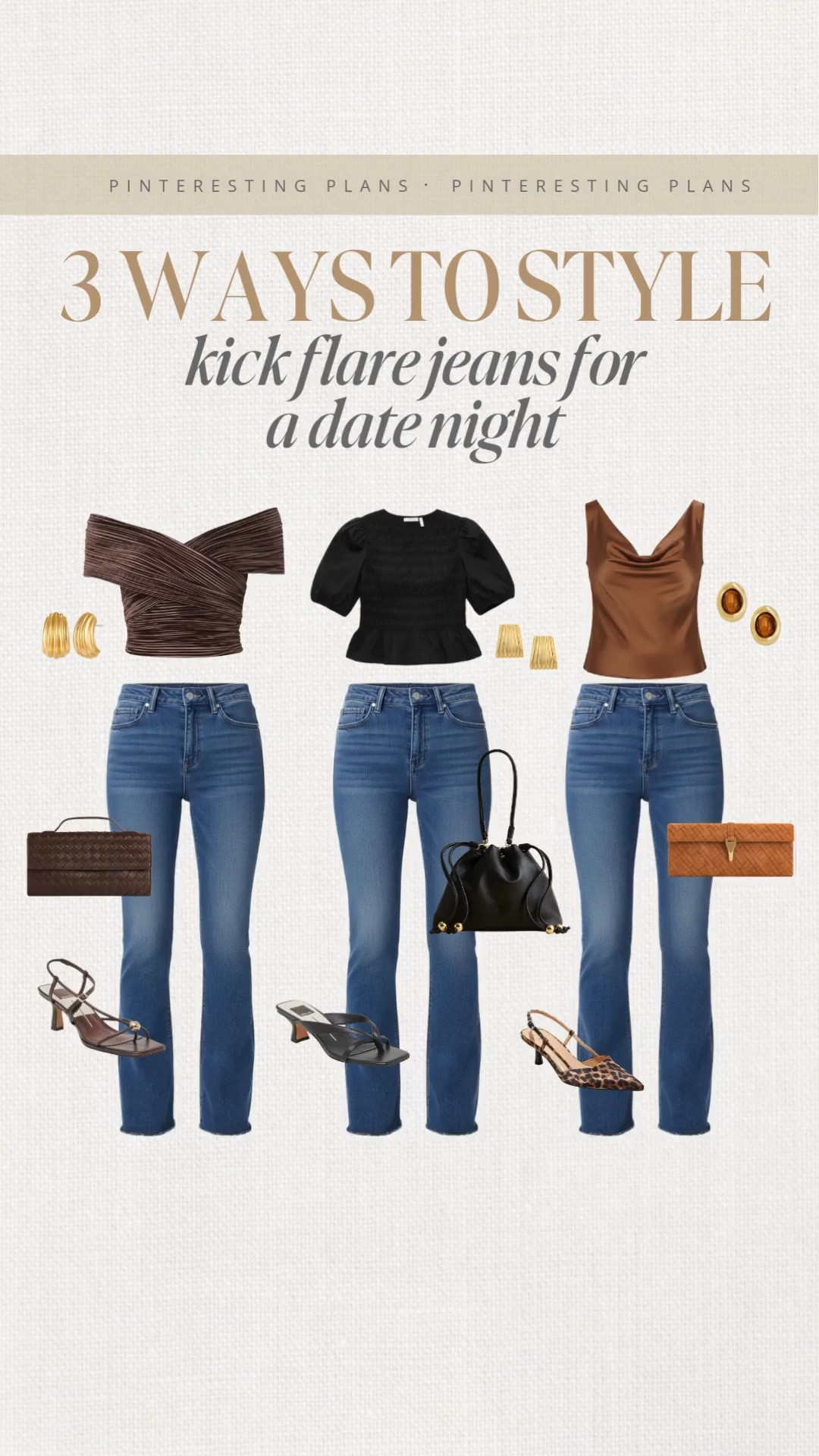 Three ways to style kick flare jeans for date night  🙌🏻🙌🏻

#LTKSeasonal #LTKootd #LTKmomlife

#LTKootd #LTKdayinmylife #LTKgrwm

#LTKdayinmylife #LTKSeasonal #LTKootd